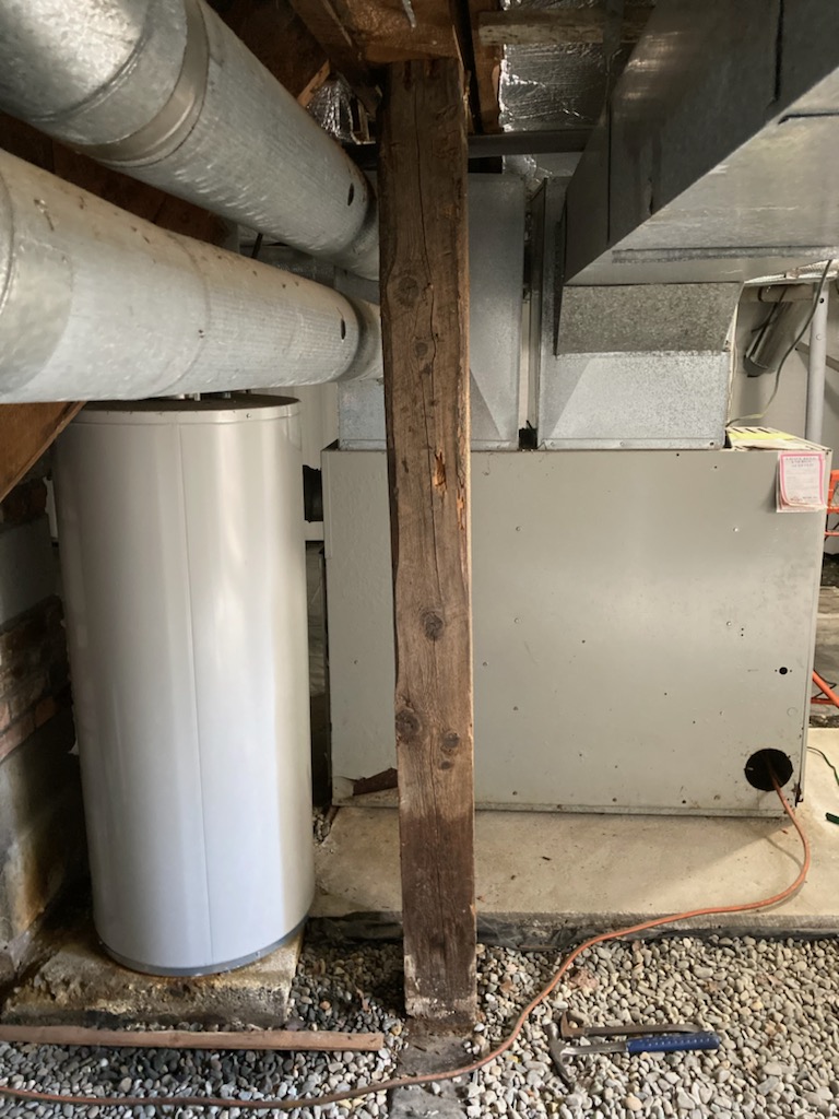 Older home structural repair