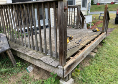 deck in need of repair