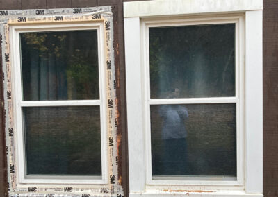Window trim repair and replacement services